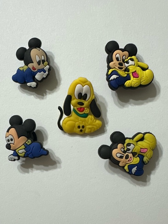 Other - Disney shoe charms-Pluto and Mickey -croc jibbletz
